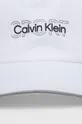Kapa sa šiltom Calvin Klein Performance bijela