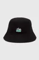 μαύρο Βαμβακερό καπέλο Puma Skate Bucket Unisex