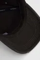 szary Superdry czapka z daszkiem bawełniana