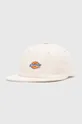 beżowy Dickies czapka z daszkiem sztruksowa CHASE CITY CAP Unisex