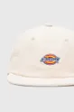 Dickies czapka z daszkiem sztruksowa CHASE CITY CAP beżowy