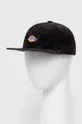μαύρο Κοτλέ καπέλο μπέιζμπολ Dickies CHASE CITY CAP Unisex