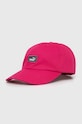 Puma czapka z daszkiem bawełniana aplikacja różowy 2366917