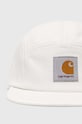 Pamučna kapa sa šiltom Carhartt WIP Backley Cap I016607.D6XX bež SS24