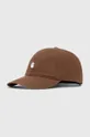 brown Carhartt WIP cotton baseball cap Madison Logo Cap Unisex