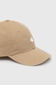 Αξεσουάρ Βαμβακερό καπέλο του μπέιζμπολ Carhartt WIP Madison Logo Cap I023750.22WXX μπεζ
