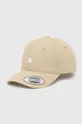 beżowy Carhartt WIP czapka z daszkiem bawełniana Madison Logo Cap Unisex