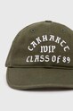Carhartt WIP cotton baseball cap Class of 89 Cap I033215.25DXX green SS24