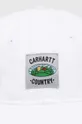 Хлопковая кепка Carhartt WIP Field Cap белый
