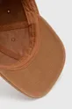brązowy Carhartt WIP czapka z daszkiem bawełniana Field Cap
