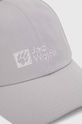 Jack Wolfskin czapka z daszkiem Baseball 1900675 szary SS25