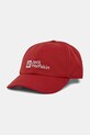 Jack Wolfskin sapca Baseball Planet friendly rosu 1900675