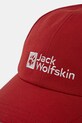 Jack Wolfskin sapca Baseball 1900675 rosu SS25
