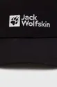 Jack Wolfskin czapka z daszkiem czarny