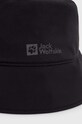 Jack Wolfskin pălărie Rain Bucket 1911891 negru SS24