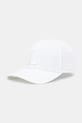 Lacoste baseball cap applique white RK0342