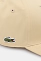Lacoste Czapka z daszkiem RK0342 beżowy SS26