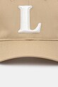 Lacoste czapka z daszkiem RK0342 beżowy AW25