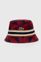 красный Шляпа Lacoste Unisex