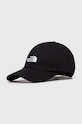 The North Face czapka z daszkiem Norm Hat aplikacja czarny NF0A7WHOJK31