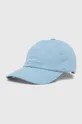 niebieski Karl Kani czapka z daszkiem bawełniana Unisex