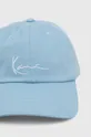 Karl Kani czapka z daszkiem bawełniana niebieski