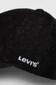Bavlnená šiltovka Levi's čierna