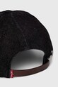 Аксесуари Бавовняна бейсболка Levi's D7589.0005 чорний