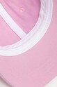 Akcesoria Levi's czapka z daszkiem bawełniana D7712.0005 różowy