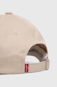 Akcesoria Levi's czapka z daszkiem D7740.0006 beżowy