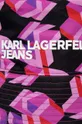 Klobúk Karl Lagerfeld Jeans ružová