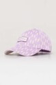 Karl Lagerfeld czapka z daszkiem pozostałe fioletowy 241W3409
