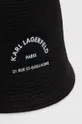 Karl Lagerfeld kapelusz czarny