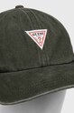 Бавовняна бейсболка Guess Originals M4GZ06WT8V0 зелений SS24