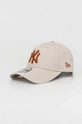 beige New Era cotton baseball cap Unisex