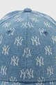 New Era cappelo con visiera jeans 60434988 blu SS24
