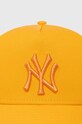 New Era sapca 60435245 portocaliu SS24