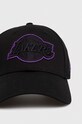 New Era czapka z daszkiem bawełniana 60435149 czarny SS24