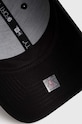 New Era czapka z daszkiem bawełniana czarny 60435149