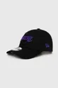 μαύρο Βαμβακερό καπέλο του μπέιζμπολ New Era Unisex
