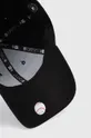 czarny New Era czapka z daszkiem bawełniana