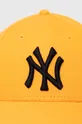 Bombažna bejzbolska kapa New Era oranžna
