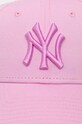 New Era berretto da baseball in cotone 60435214 rosa SS24
