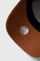 brown New Era cotton baseball cap