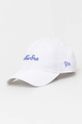 New Era czapka z daszkiem bawełniana aplikacja biały 60434924