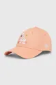 pomarańczowy New Era czapka z daszkiem bawełniana Unisex