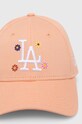 New Era șapcă de baseball din bumbac 60435013 portocaliu SS24
