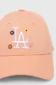 New Era czapka z daszkiem bawełniana 60435013 pomarańczowy SS24