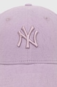 New Era czapka z daszkiem 60434996 fioletowy SS24