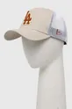 beige New Era baseball cap LOS ANGELES DODGERS Unisex
